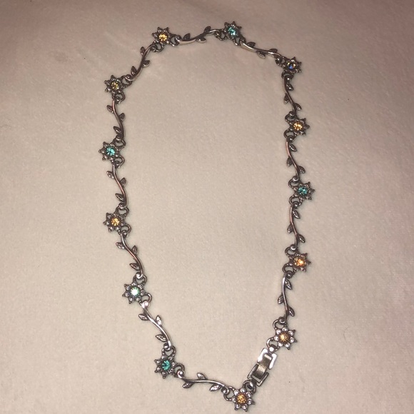 Brighton Viennese Flowers Swarovski Necklace